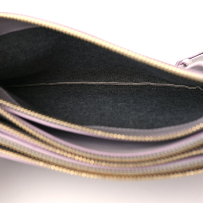 Celine Lambskin Small Trio Crossbody Bag Magnolia 4 of 10