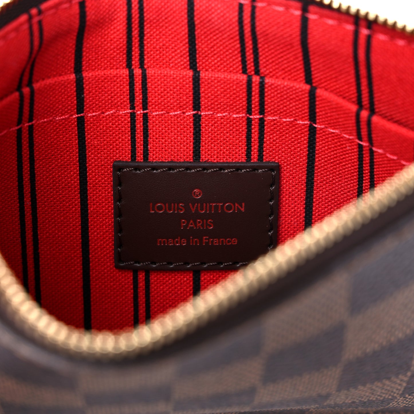 Damier Ebene Neverfull PM Pochette