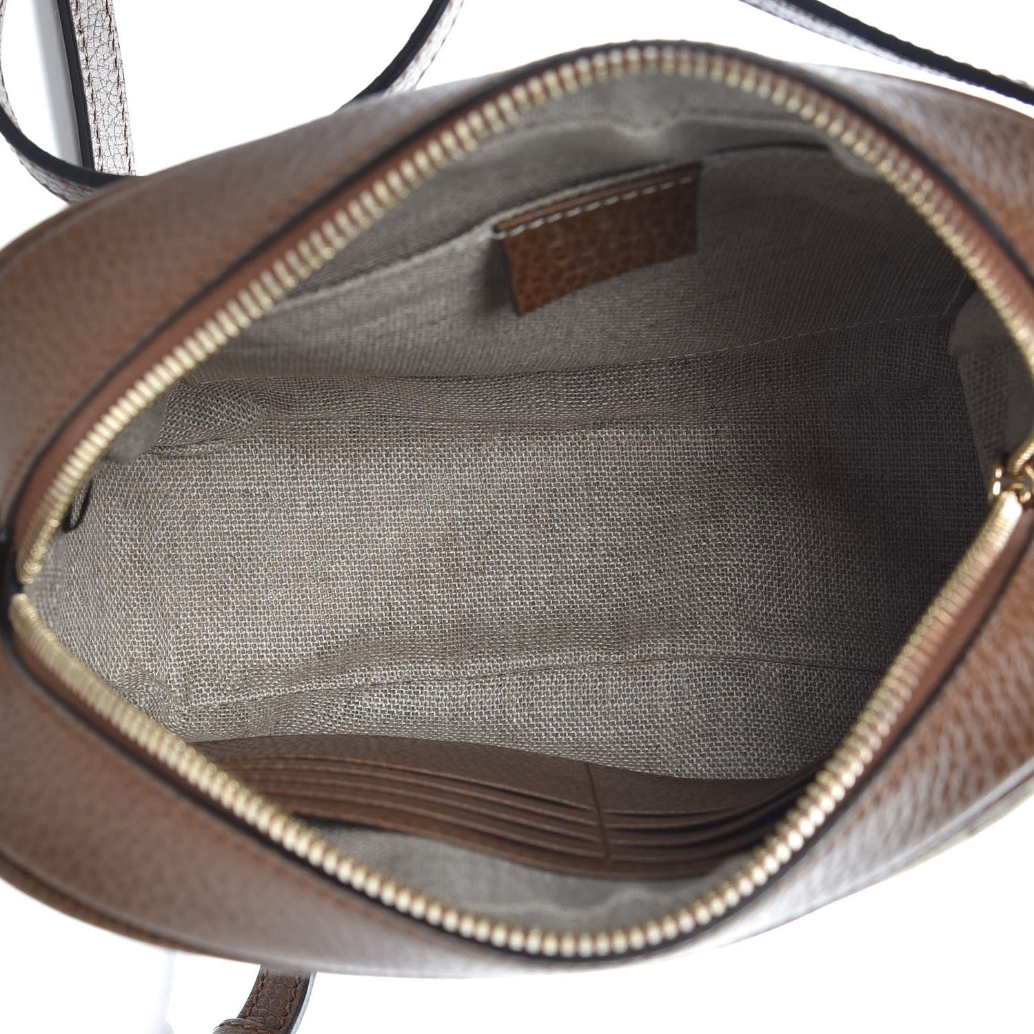 Gucci Monogram Mini Bree Messenger Bag Beige Tabacco 5 of 8