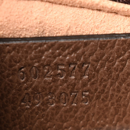 Gucci GG Supreme Monogram Web Small Ophidia Boston Bag  Beige New Acero 7 of 12