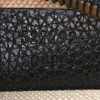 Gucci Grained Calfskin Small Logo Belt Bag Black 7 of 15