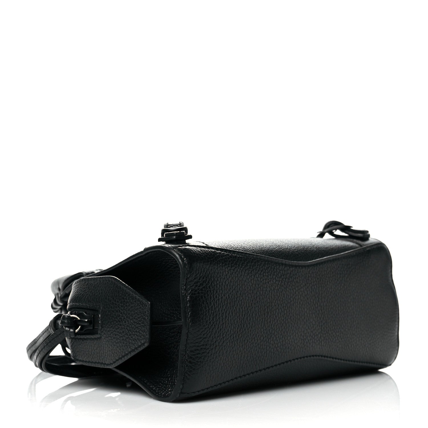 Balenciaga Grained Calfskin Neo Classic Black Hardware Mini City Black 4 of 10