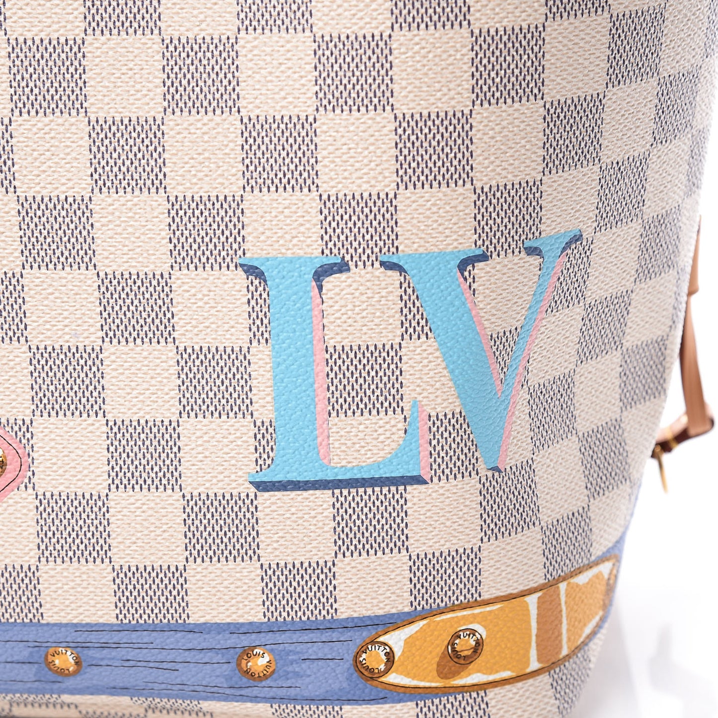 Damier Azur Summer Trunks Neo Neverfull MM
