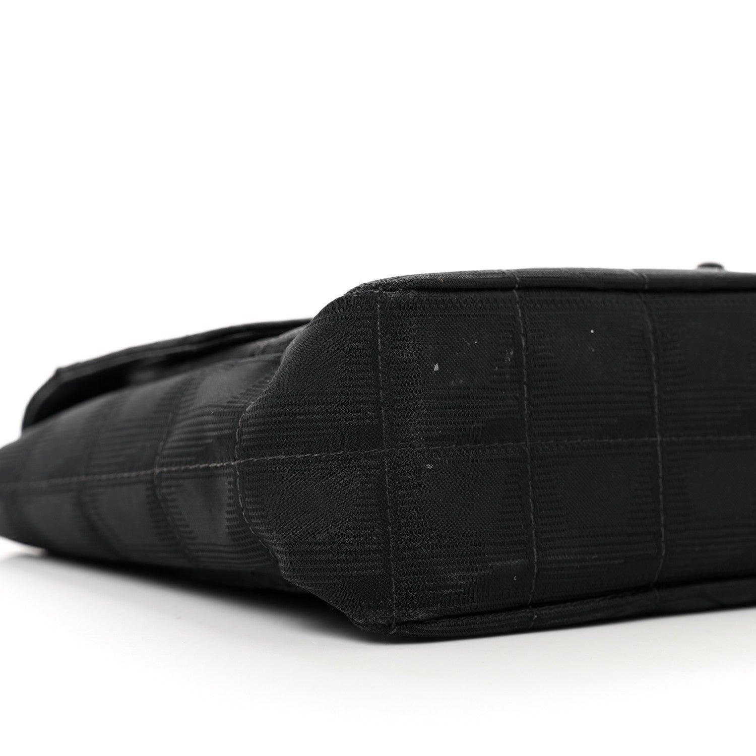 Chanel Nylon Medium Travel Flap Black 9 of 12
