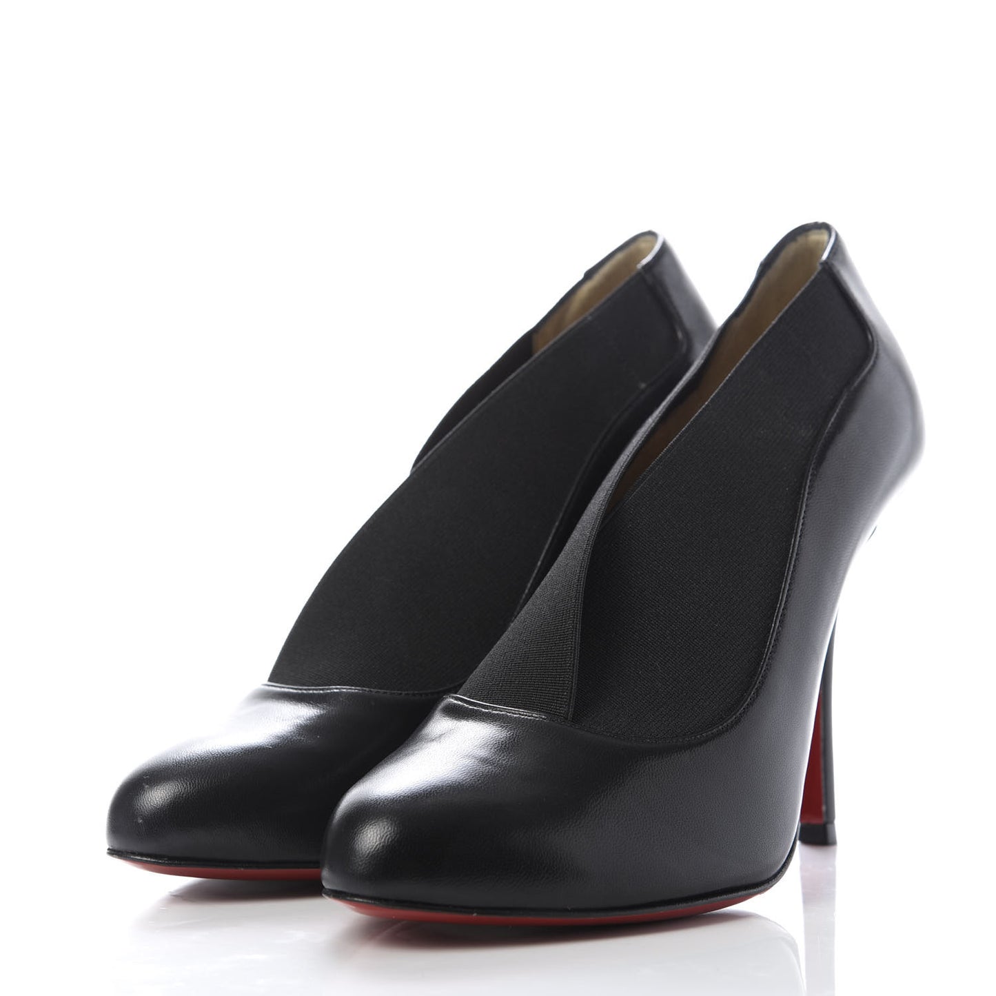 Shiny Nappa Toot Couverte 100 Pumps 35.5 Black