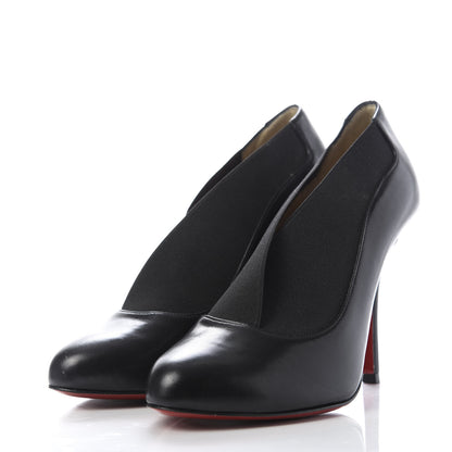 Christian Louboutin Shiny Nappa Toot Couverte 100 Pumps 35.5 Black 3 of 8