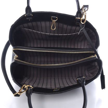 Louis Vuitton Empreinte Montaigne MM Black 5 of 12