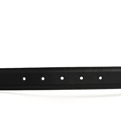 Gucci Calfskin Interlocking G 37mm Belt 75 30 Black 3 of 6