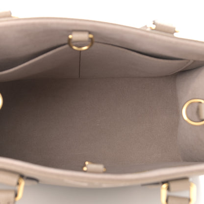 Louis Vuitton Empreinte Monogram Giant Onthego PM Tourterelle Creme 5 of 9