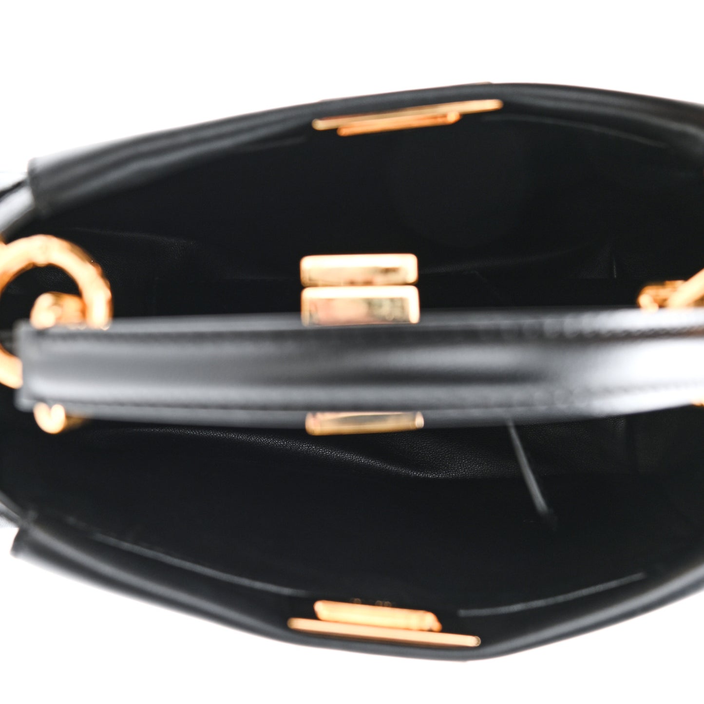 Nappa Mini Peekaboo Iconic Satchel Black