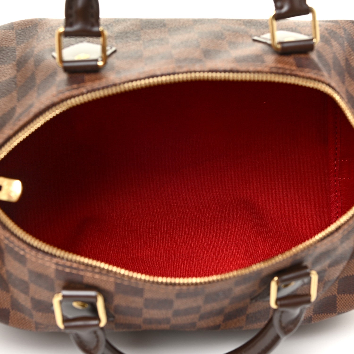 Louis Vuitton Damier Ebene Speedy Bandouliere 30 5 of 9