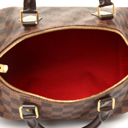 Louis Vuitton Damier Ebene Speedy Bandouliere 30 5 of 9