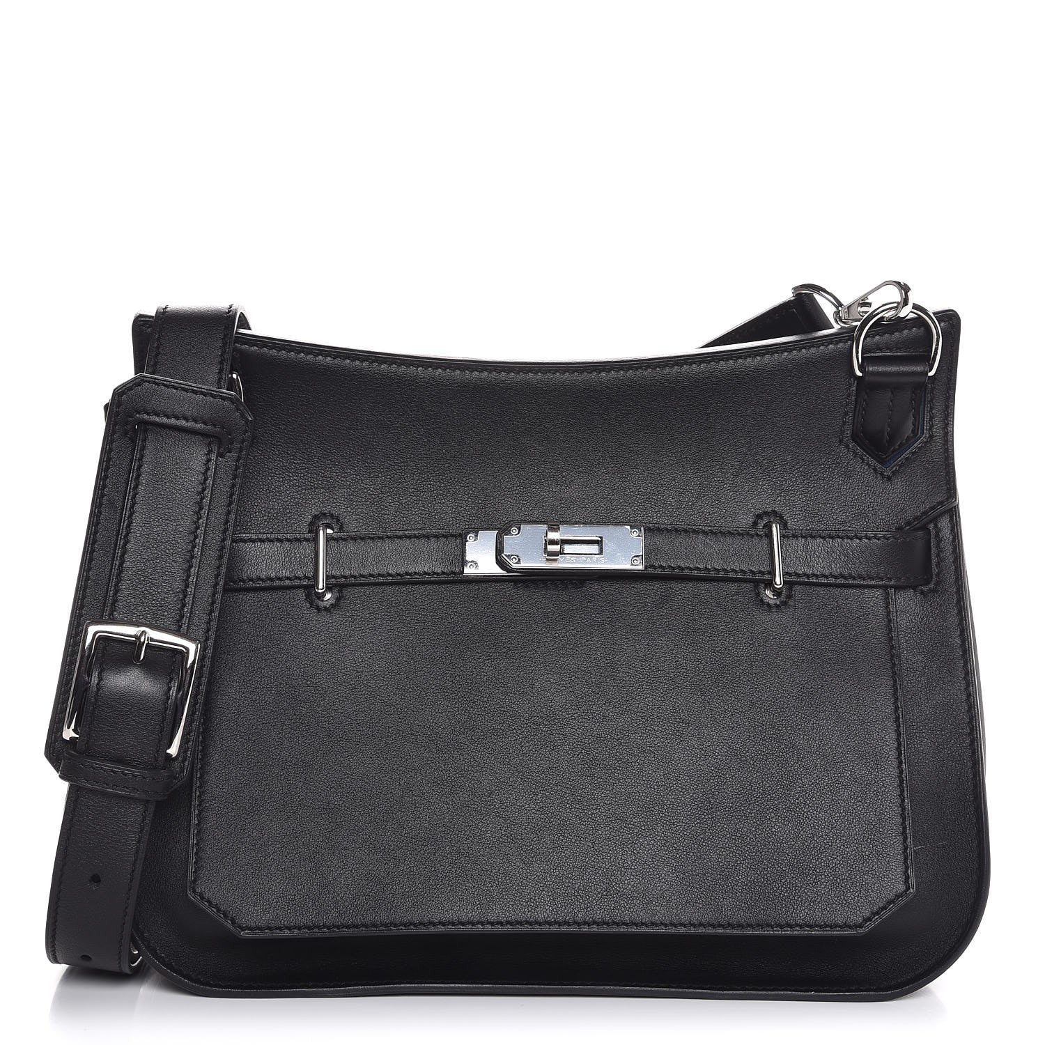 Hermes Swift Jypsiere 28 Black Bleu Agate 1 of 7