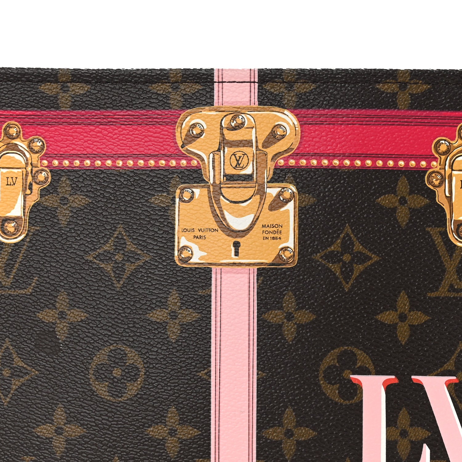 Louis Vuitton Monogram Summer Trunks Toiletry Pouch 26 8 of 8