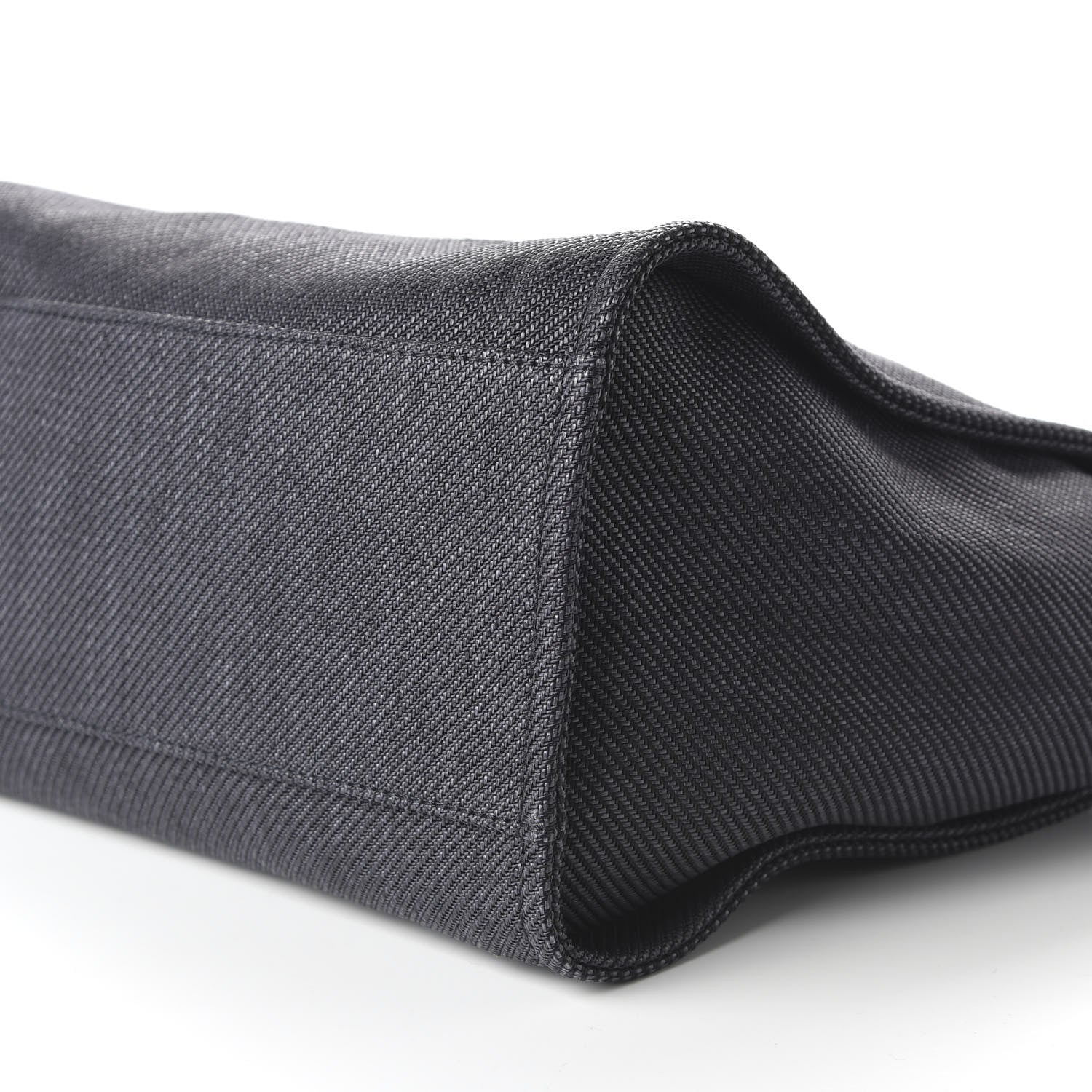 Chanel Canvas Medium Deauville Tote Black 8 of 12