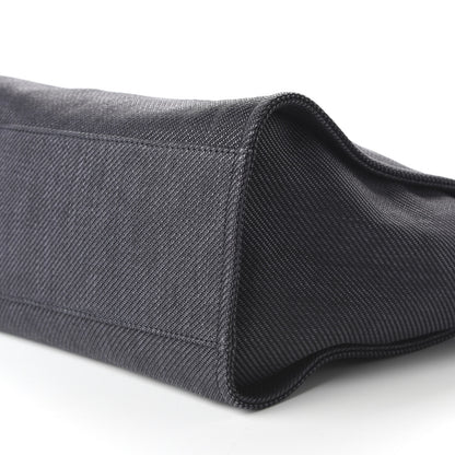 Chanel Canvas Medium Deauville Tote Black 8 of 12