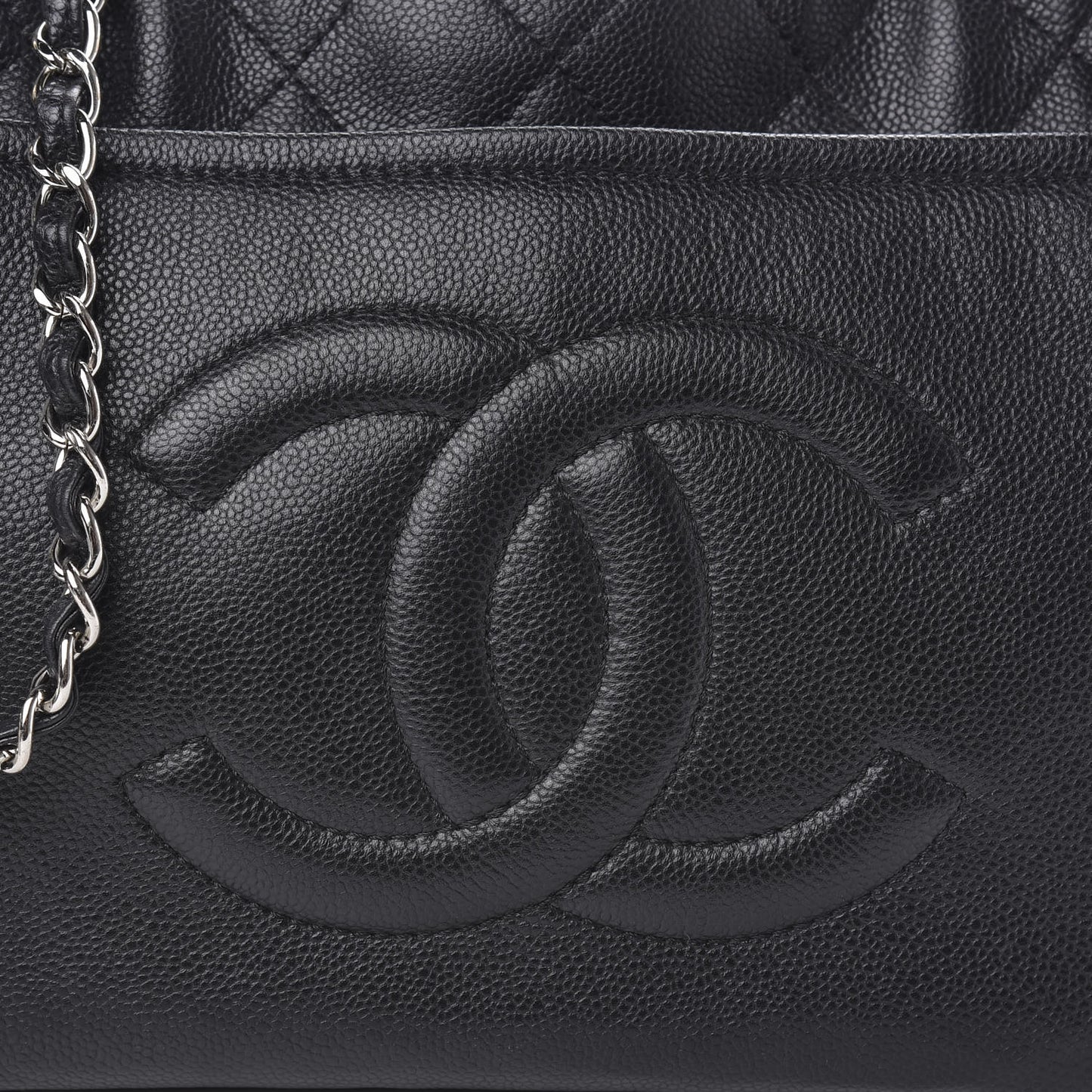 Caviar Timeless CC Soft Tote Black