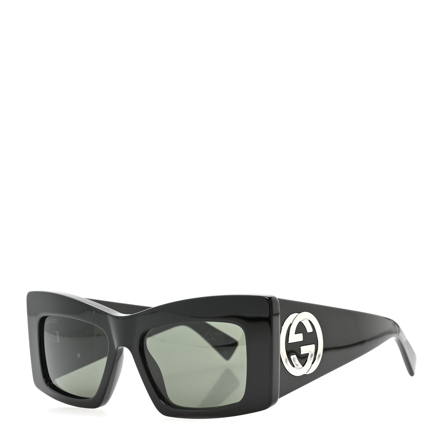 Acetate Square Frame Sunglasses GG1842S Black