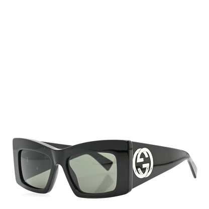 Gucci Acetate Square Frame Sunglasses GG1842S Black 1 of 7