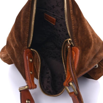 Louis Vuitton Suede Mahina Onatah GM Cacao 4 of 9