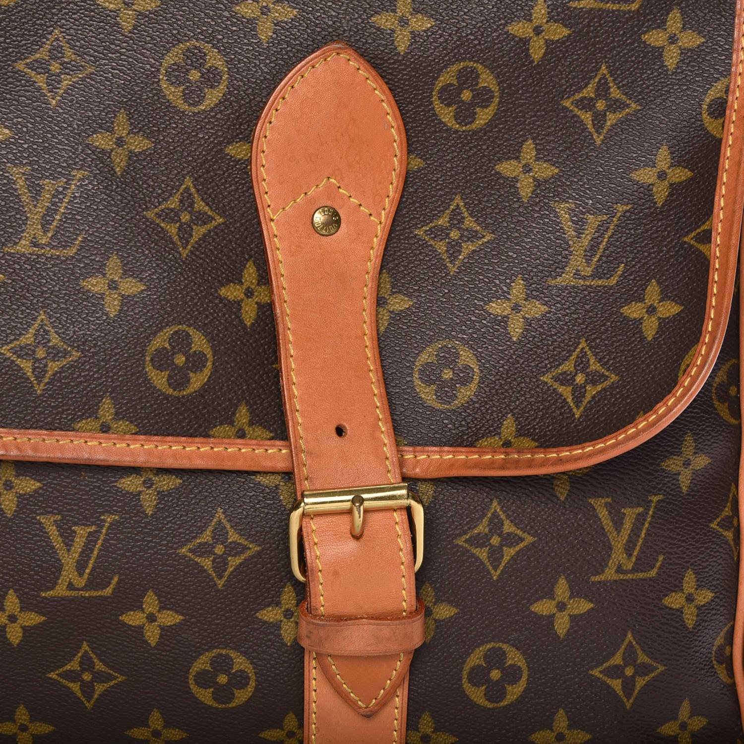 Louis Vuitton Monogram Sac Chasse Hunting Bag 9 of 9
