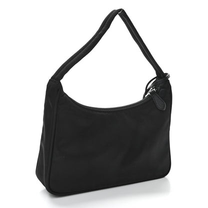 Prada Tessuto Nylon Mini Re-Edition 2000 Bag Black 3 of 11