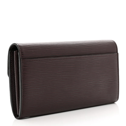 Louis Vuitton Epi Sarah Wallet NM Quetsche 3 of 8
