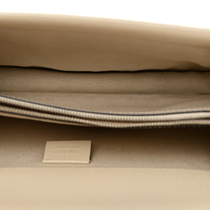 Gucci Textured Calfskin Crystal Small Dionysus Shoulder Bag Mystic White 5 of 11