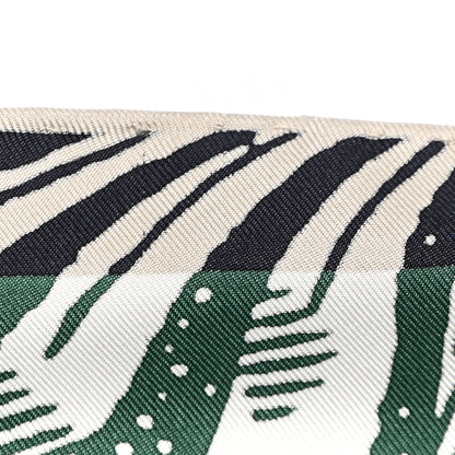 Hermes Silk Cavalier En Formes Scarf 90 Creme Vert Jaune Vif 20 of 30