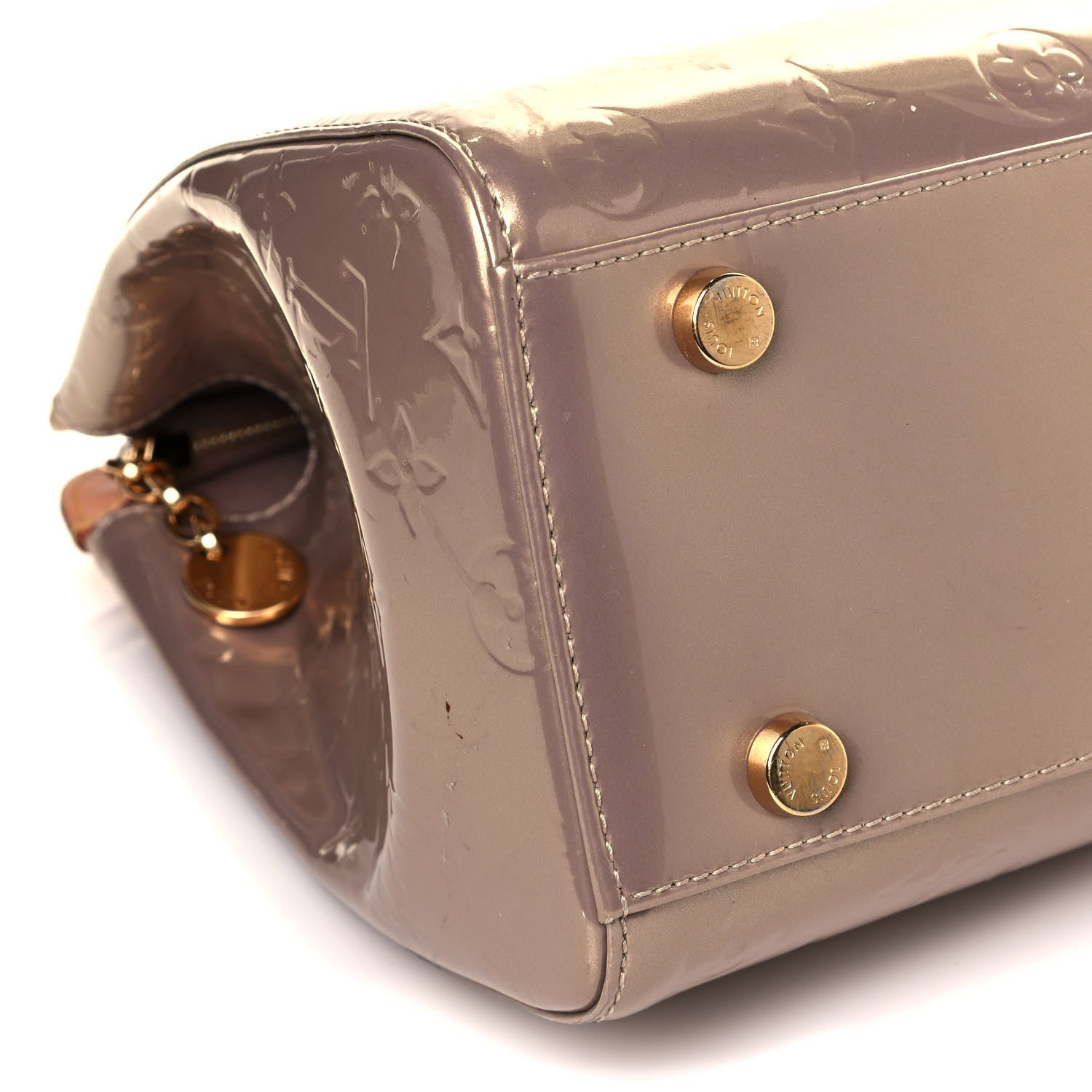 Louis Vuitton Vernis Brea MM Beige Poudre 9 of 13