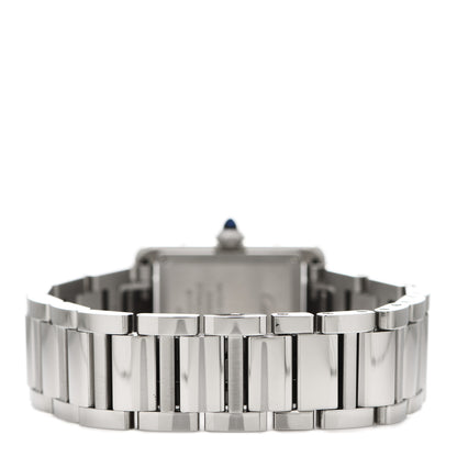 Cartier Stainless Steel 22mm Tank Must Quartz Watch 3 of 5