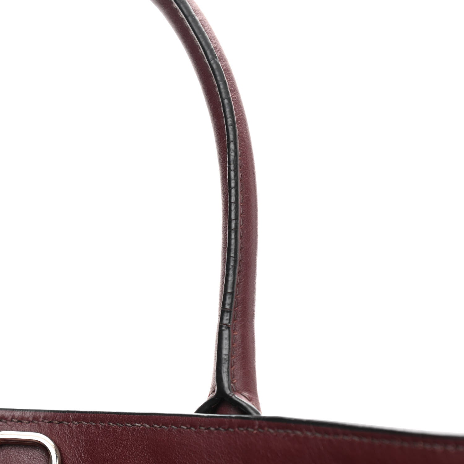 Prada City Calf Tote Granato 17 of 18