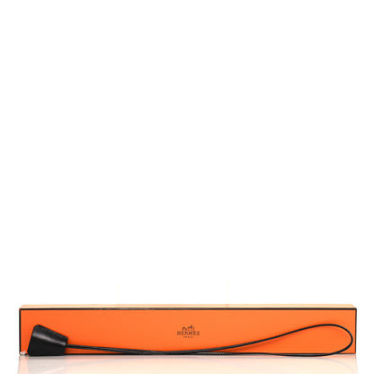 Hermes Box Clochette Long Necklace Black 5 of 5