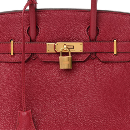 Hermes Togo Birkin 30 Rubis 8 of 16