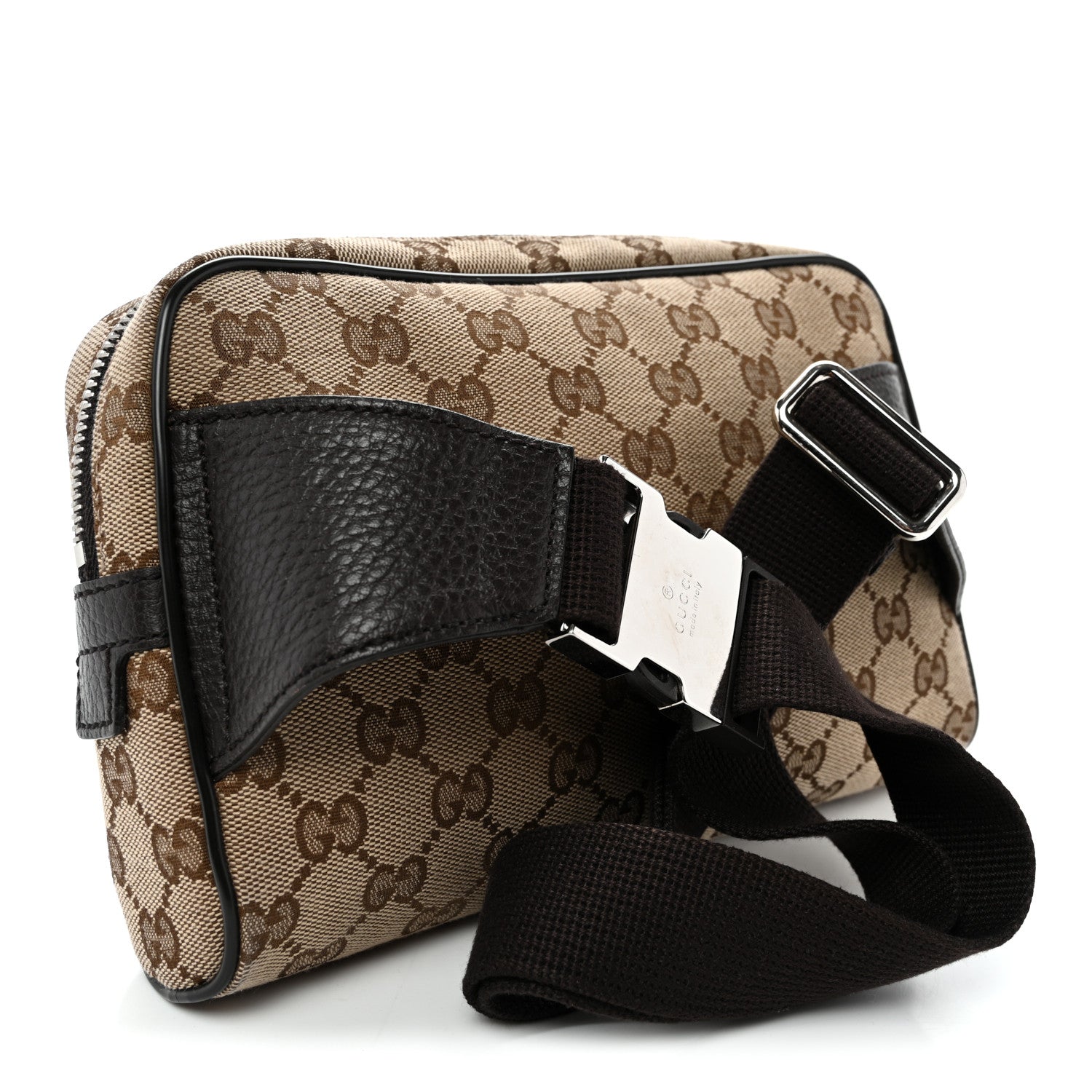 Gucci Monogram Belt Bag Dark Brown 2 of 9