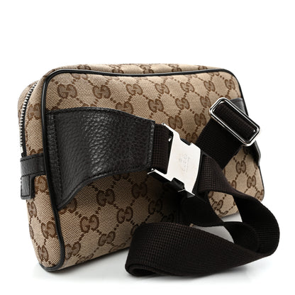 Gucci Monogram Belt Bag Dark Brown 2 of 9