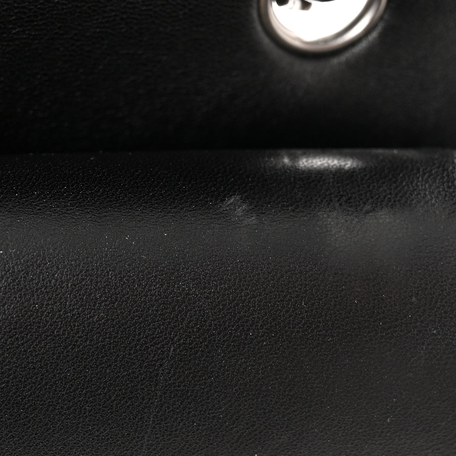 Chanel Lambskin Quilted Jumbo Double Flap Black 12 of 12