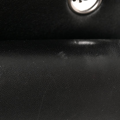 Chanel Lambskin Quilted Jumbo Double Flap Black 12 of 12