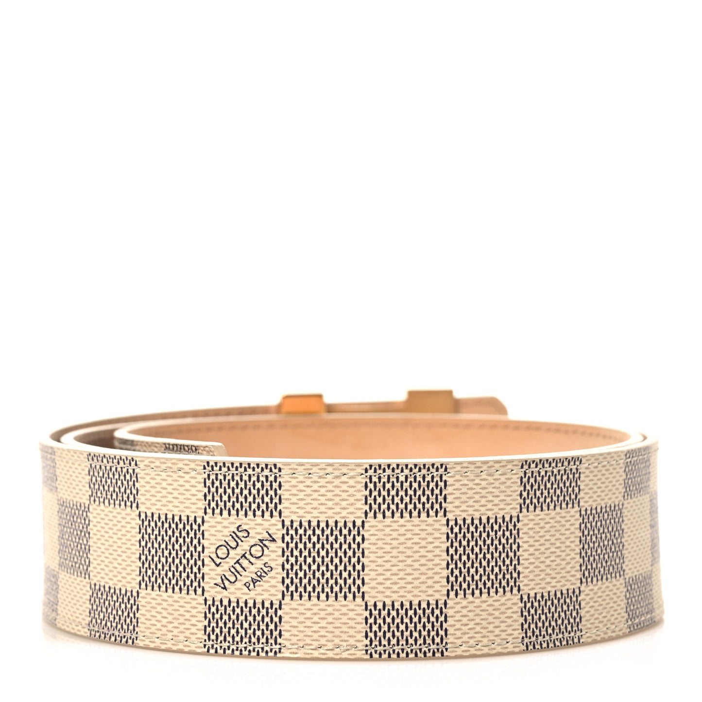 Damier Azur LV Initiales Belt 90 36