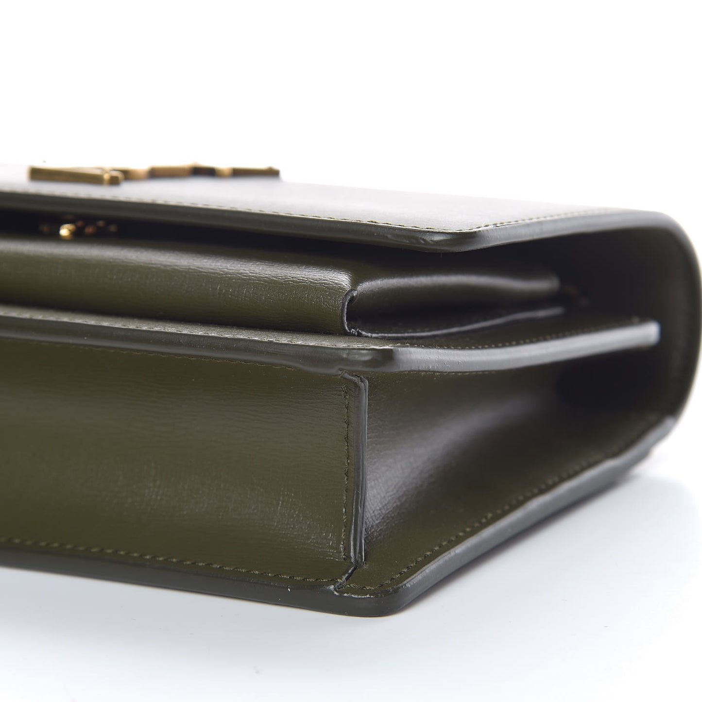 Calfskin Monogram Sunset Chain Wallet Green