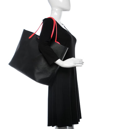 Givenchy Calfskin Large Antigona Tote Black Neon Pink 2 of 12