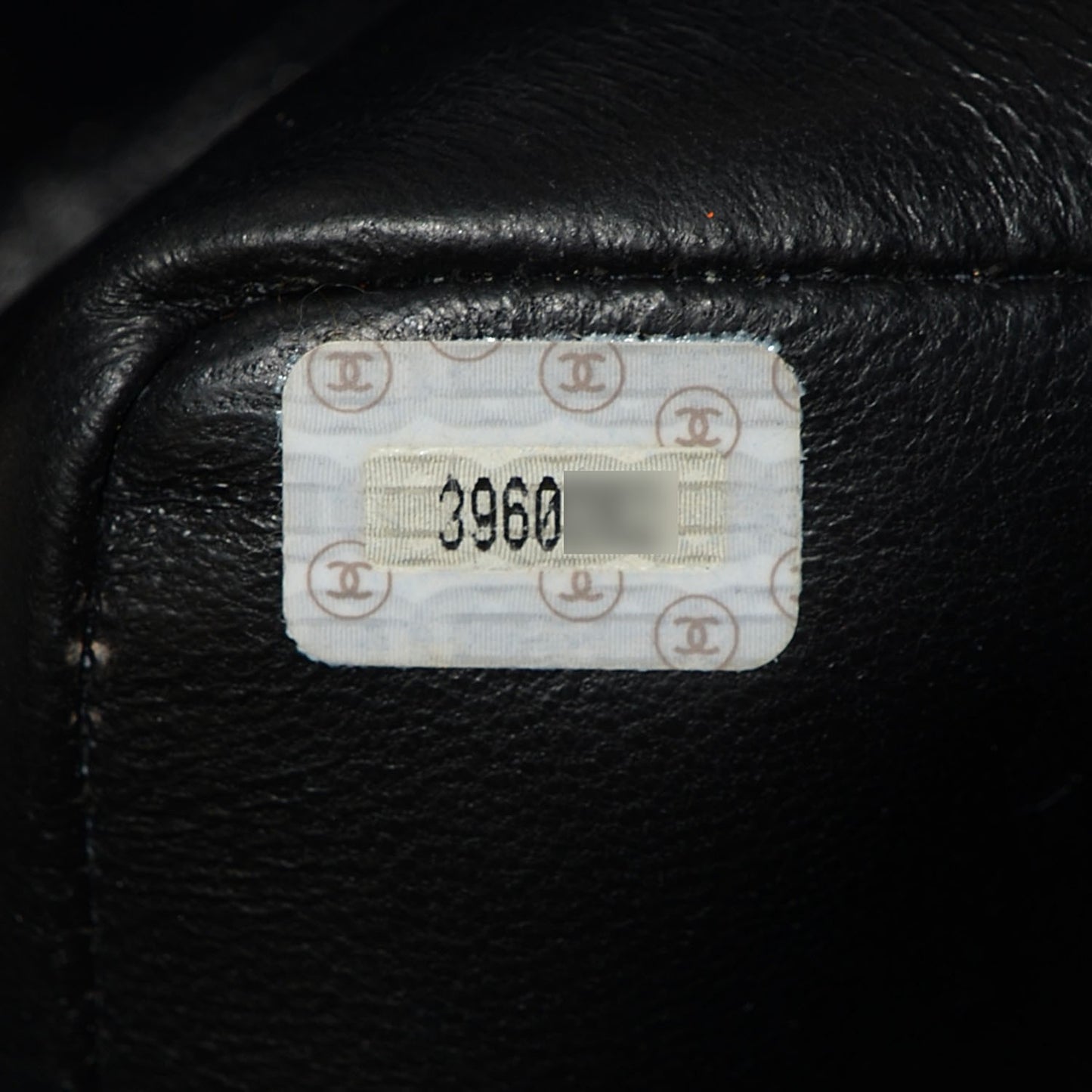 Lambskin Quilted Jumbo Flap Black