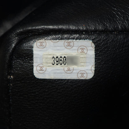 Chanel Lambskin Quilted Jumbo Flap Black 9 of 9