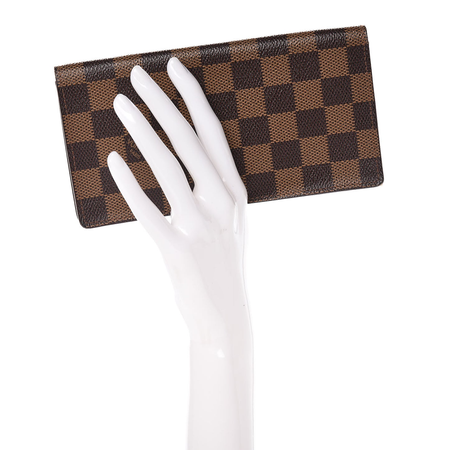 Damier Ebene Porte-Cartes Credit Yen Checkbook Wallet