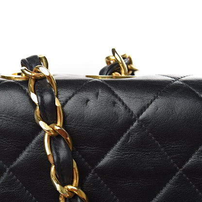 Chanel Lambskin Quilted XL Jumbo Single Flap Black 13 of 17
