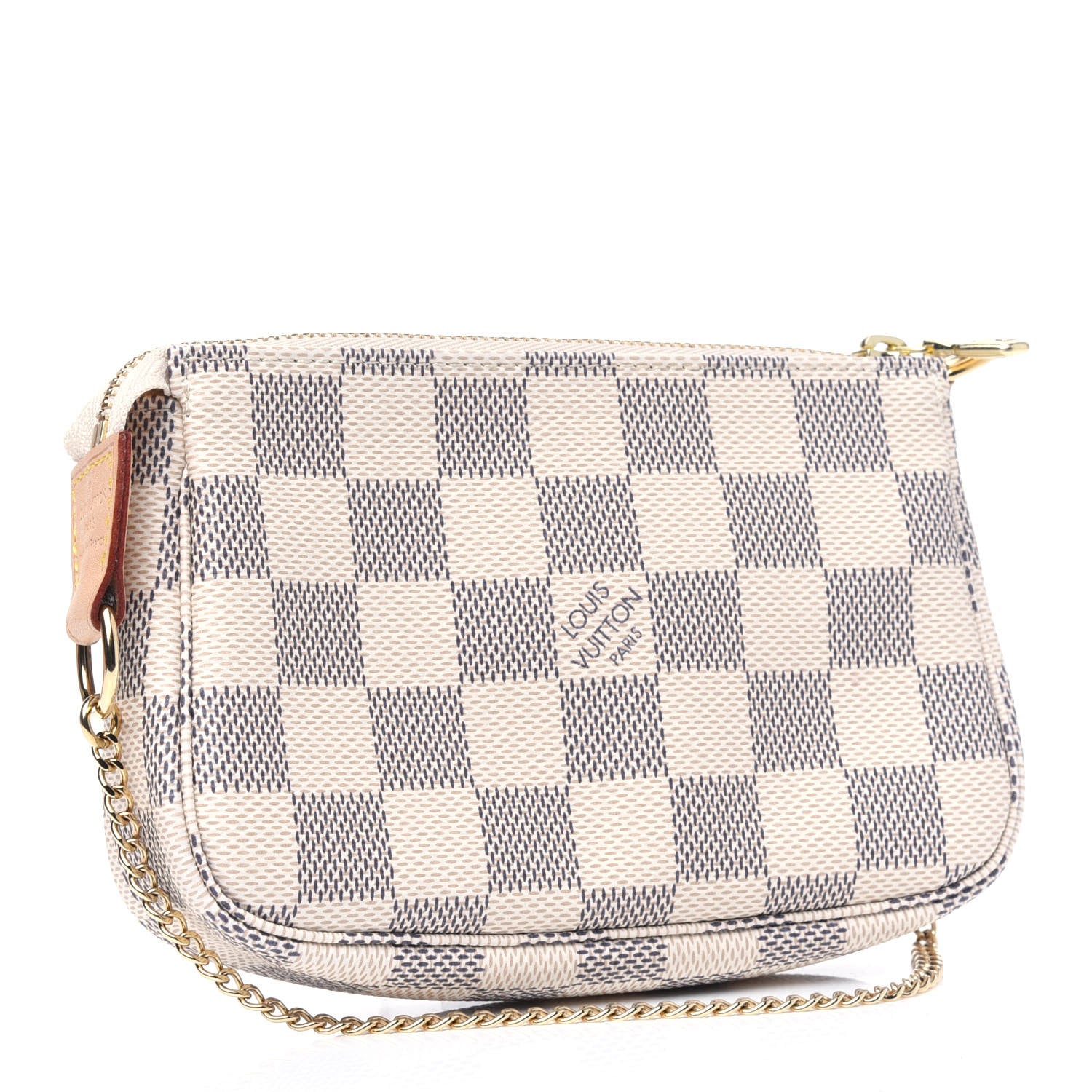 Louis Vuitton Damier Azur Mini Pochette Accessories 2 of 4