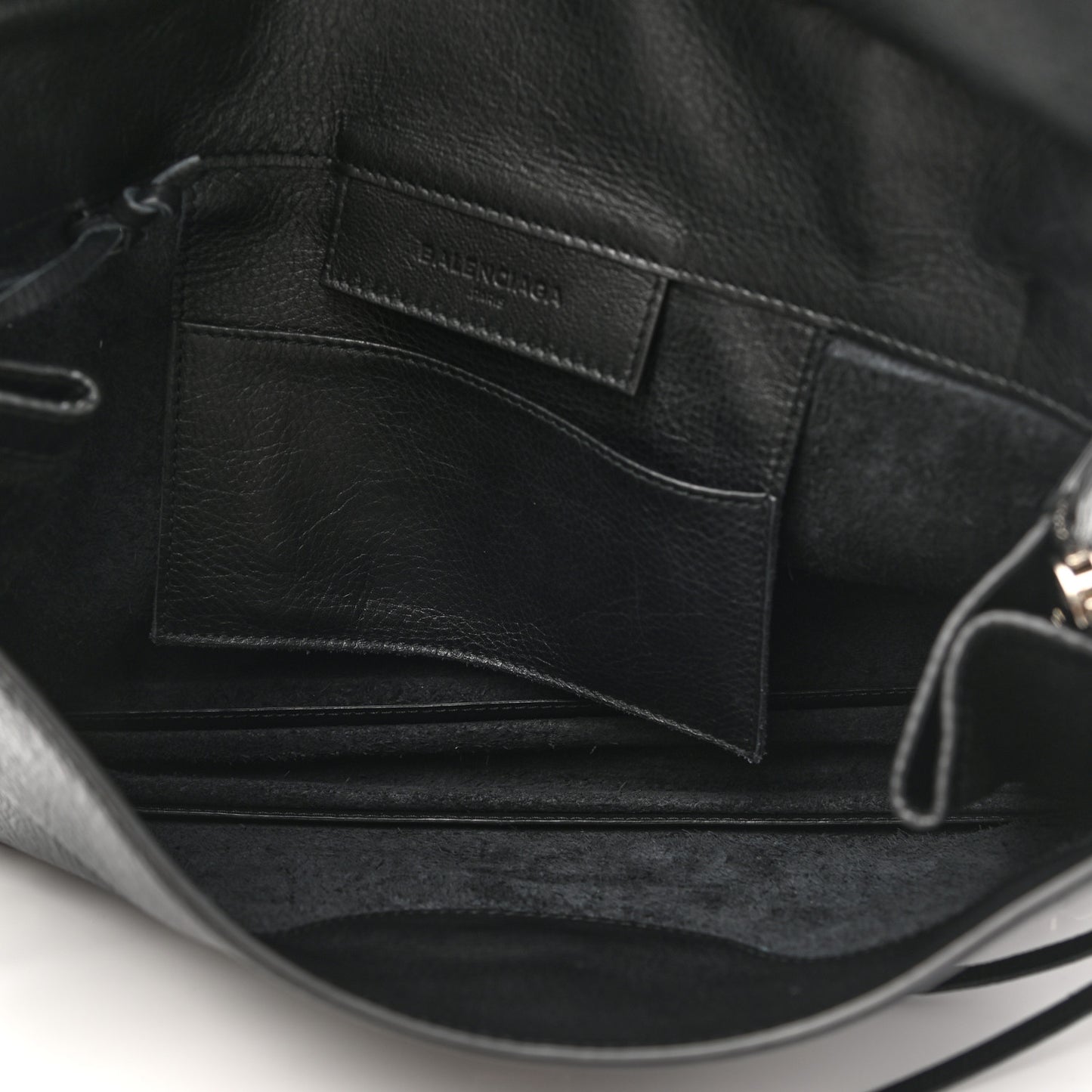 Veau Papier Sight Clutch Black