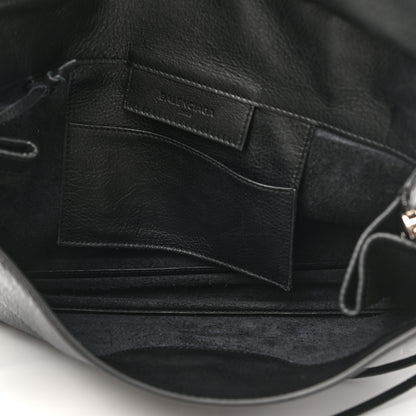 Balenciaga Veau Papier Sight Clutch Black 5 of 7