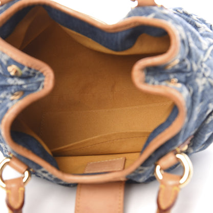 Louis Vuitton Monogram Denim Pleaty Blue 5 of 18