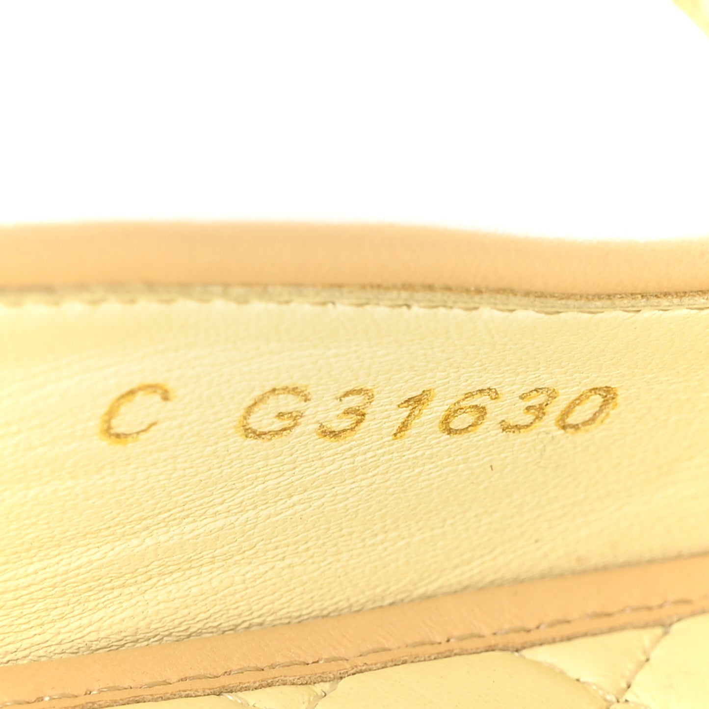 Lambskin CC Chain Loafers 37 Black Beige